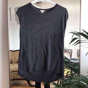 Dark gray GAP muscle tee XS